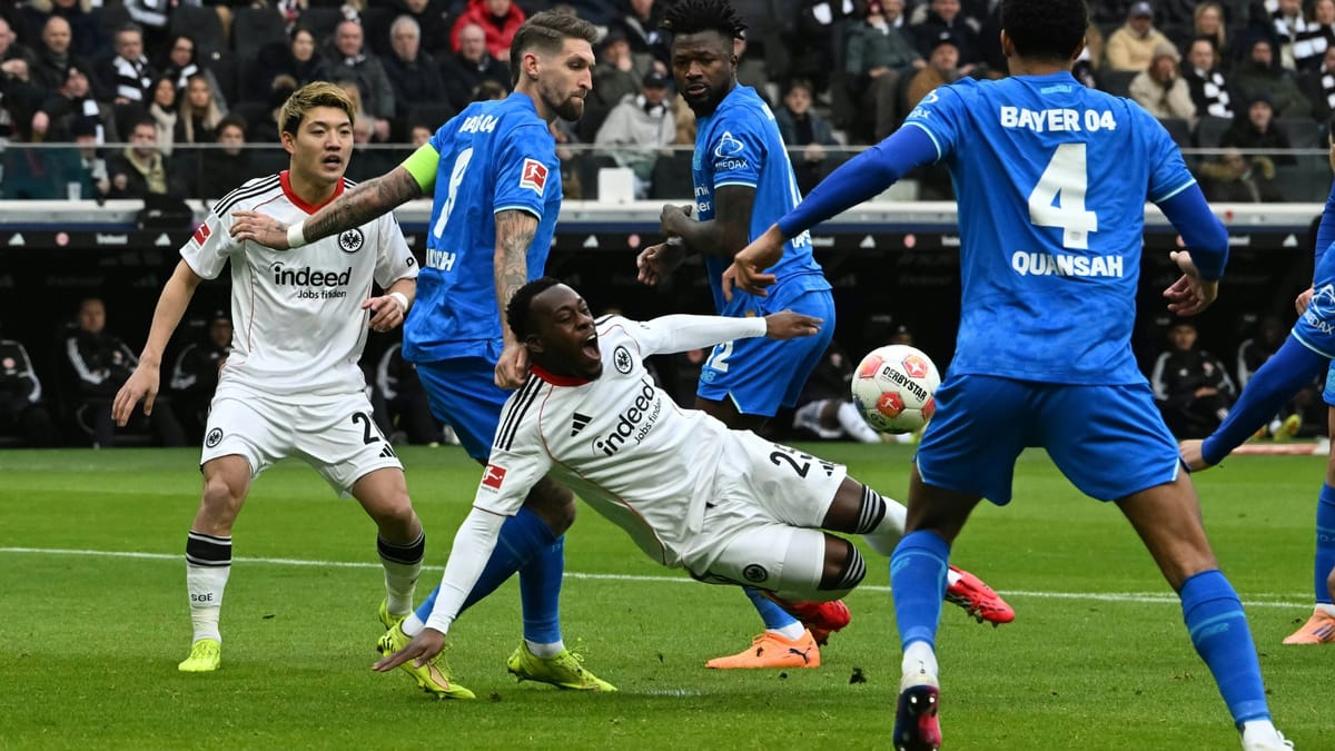 Vor Rieras Ankunft: Frankfurt verliert auch gegen Leverkusen