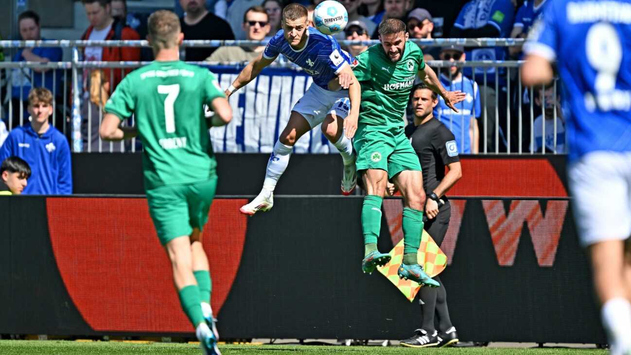 Darmstadt feiert wichtigen Sieg gegen Fürth