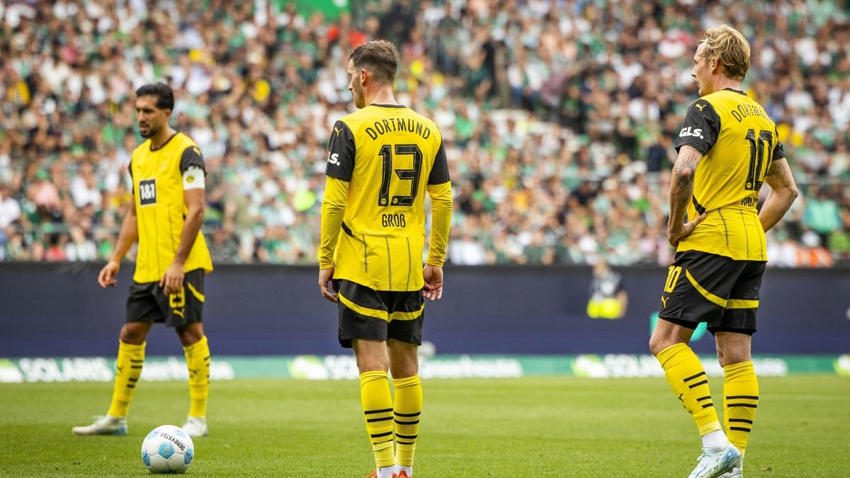 Biederer BVB in Bremen: Erster Dämpfer für Sahin