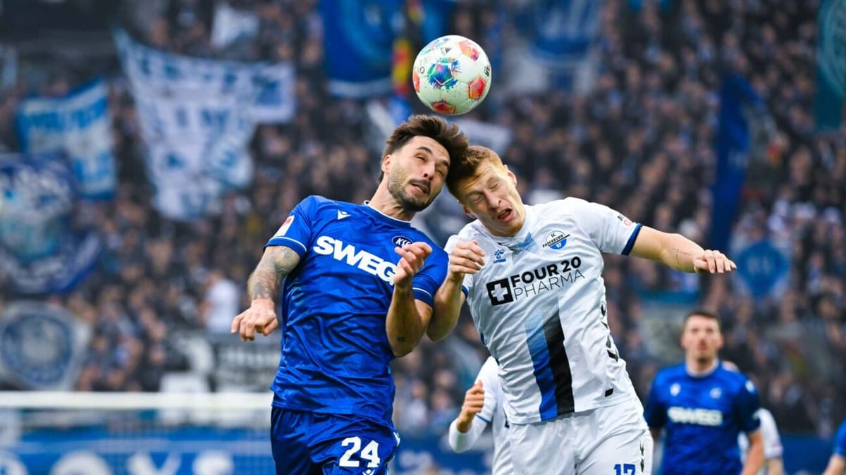 Paderborn stürzt Karlsruhe tiefer in die Krise