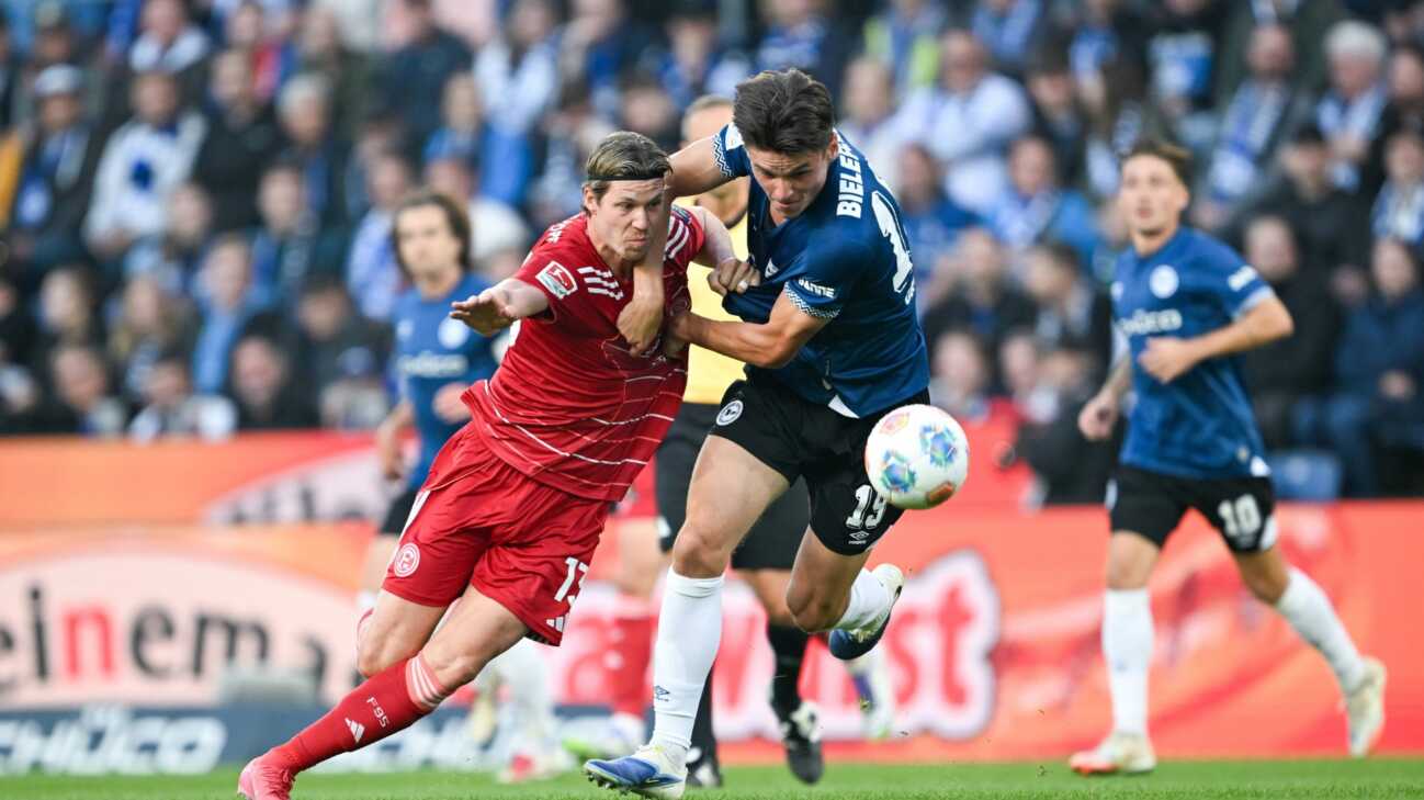 Aufsteiger Bielefeld schießt dezimierte Düsseldorfer ab