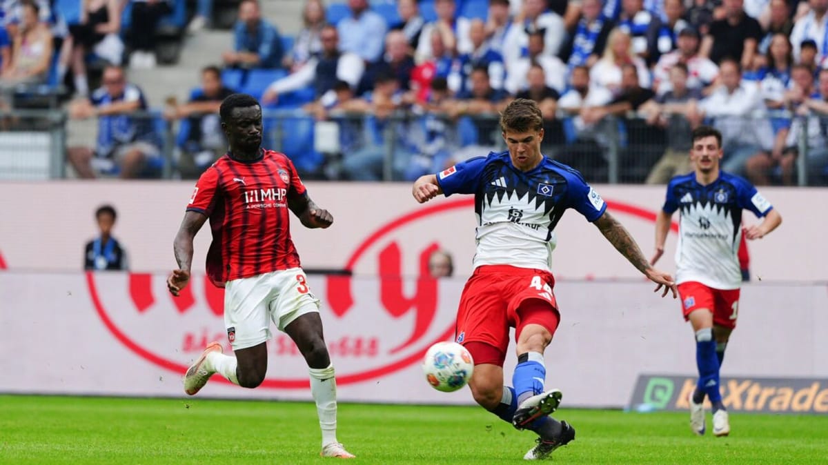 HSV: Vuskovic bricht sich wahrscheinlich zwei Finger