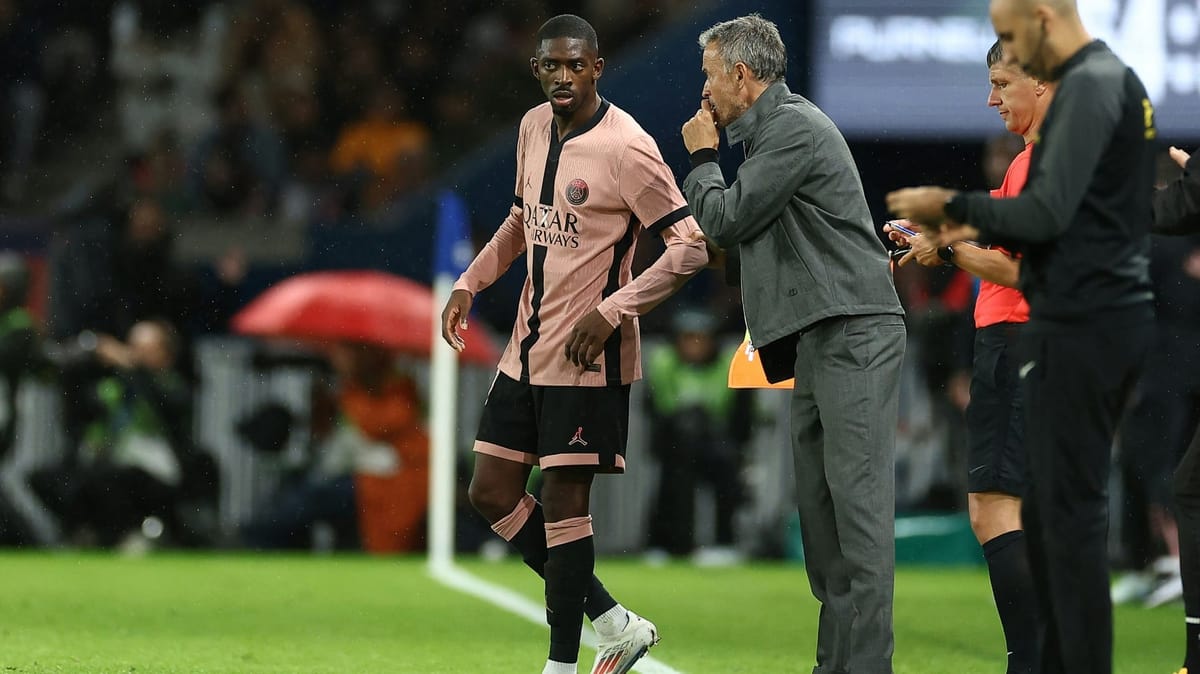 Vor Duell bei Arsenal: Paris streicht Dembele aus Kader