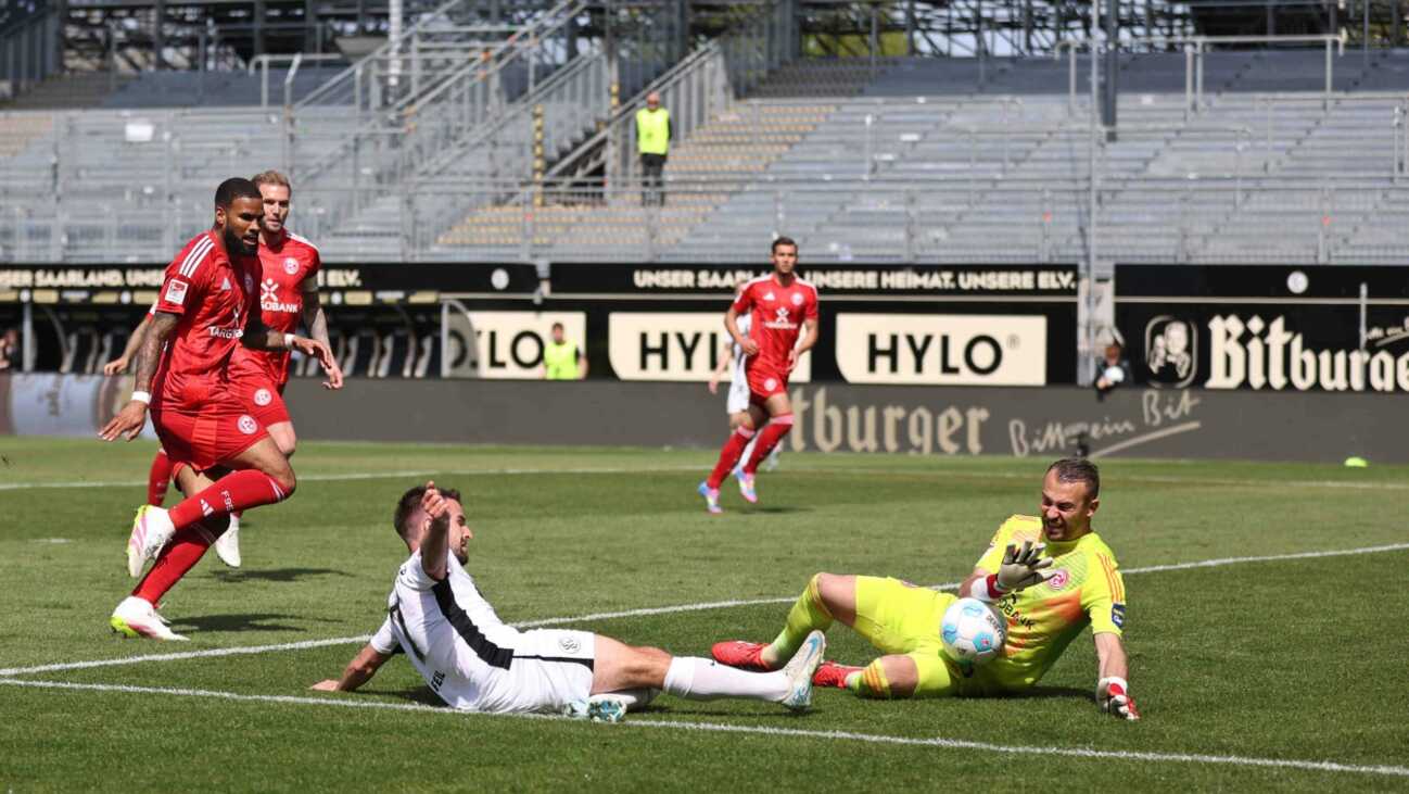 Kein Sieger im Verfolgerduell in Elversberg