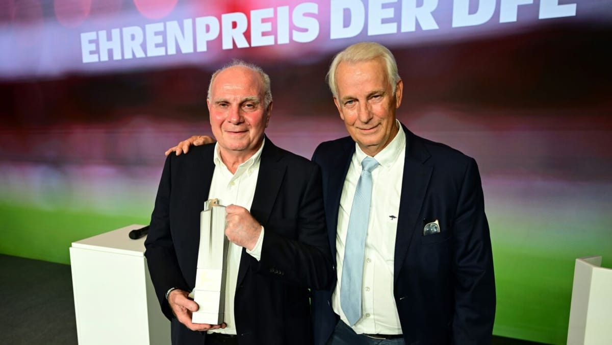 Uli Hoeneß erhält Ehrenpreis der DFL