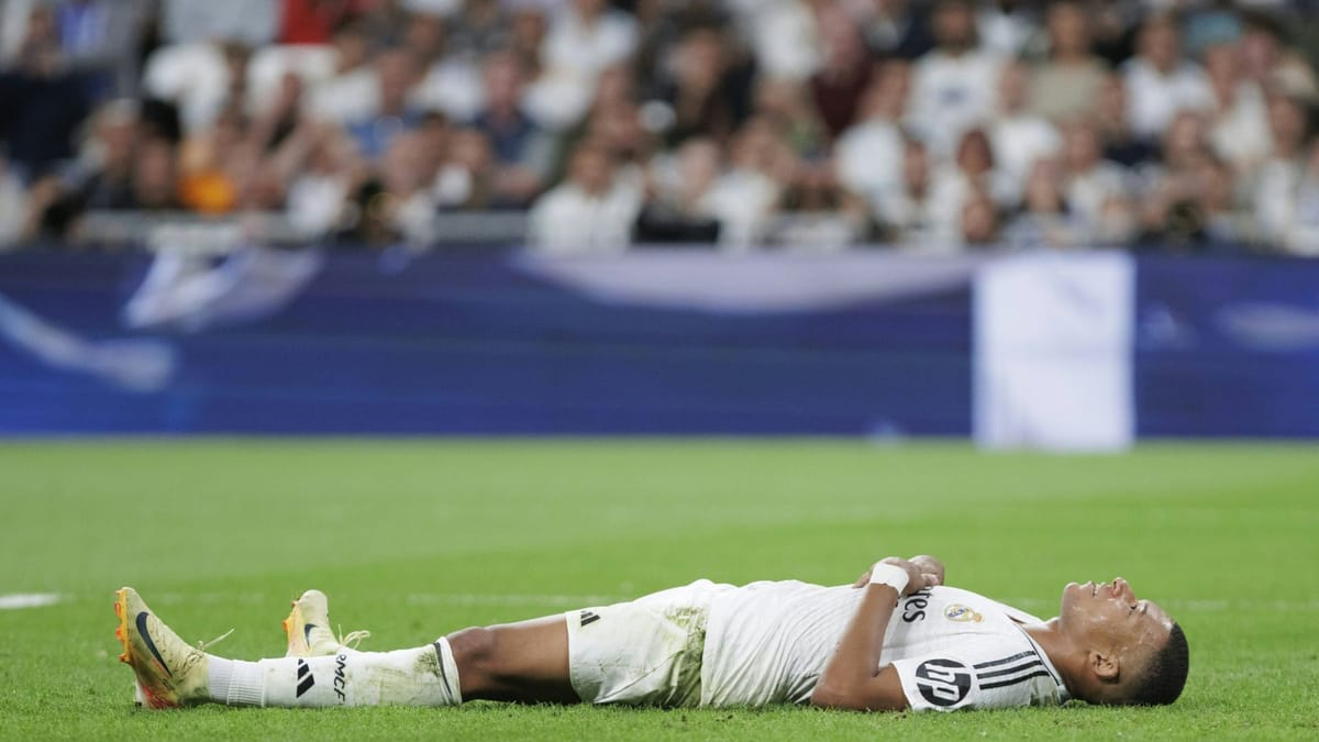 Madrid: Mbappe fällt mit Muskelverletzung aus