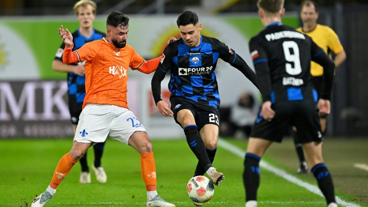 Darmstadt verspielt Sieg in Paderborn