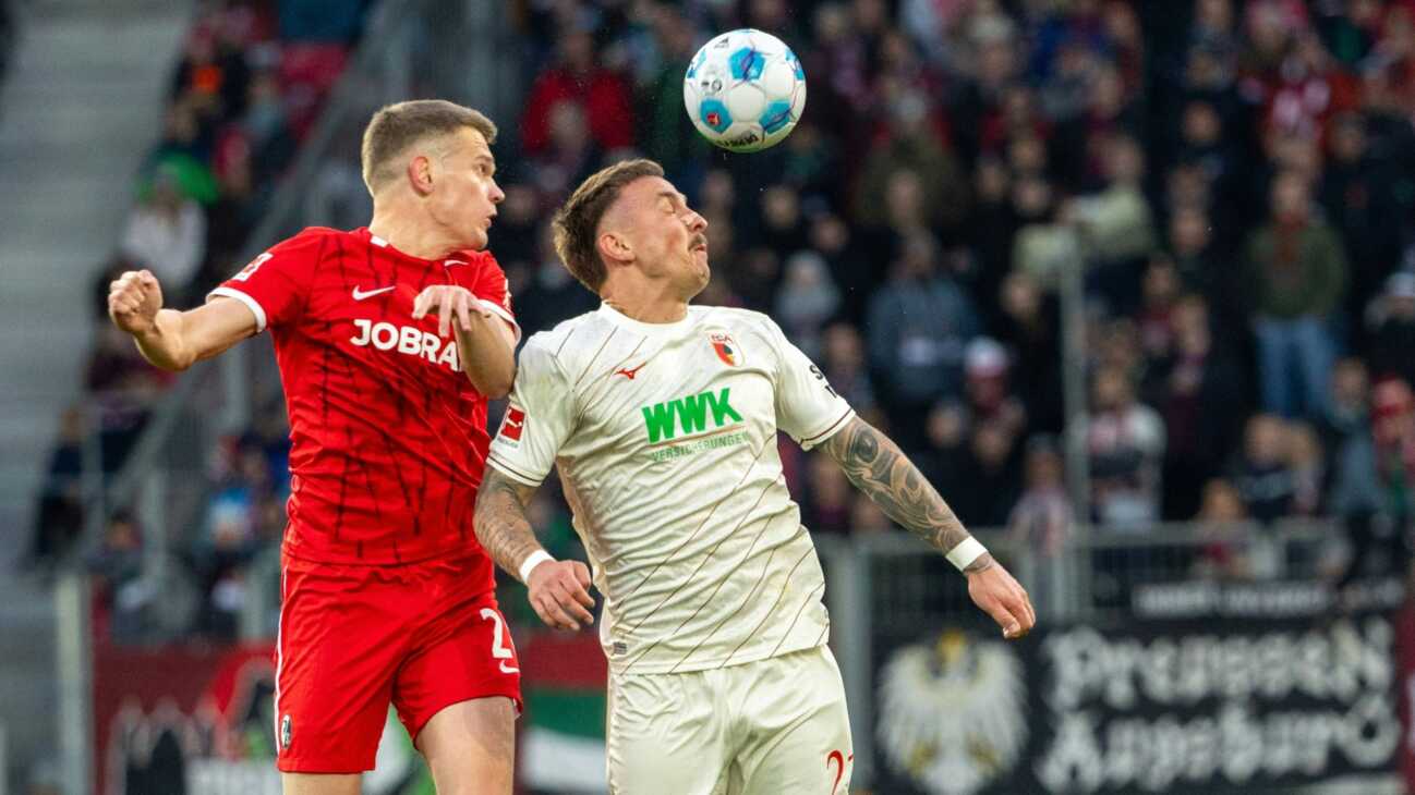 Müde Nullnummer: Freiburger Serie reißt in Augsburg