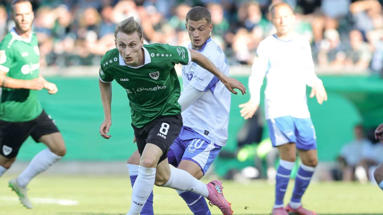 Ernst stark: Hertha im Elfmeterschießen weiter