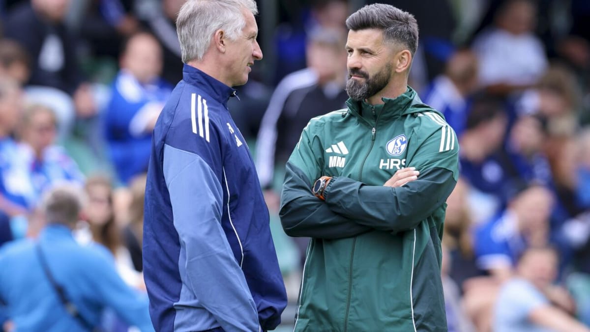 Schalke-Sportvorstand Baumann: "Noch ein langer Weg"