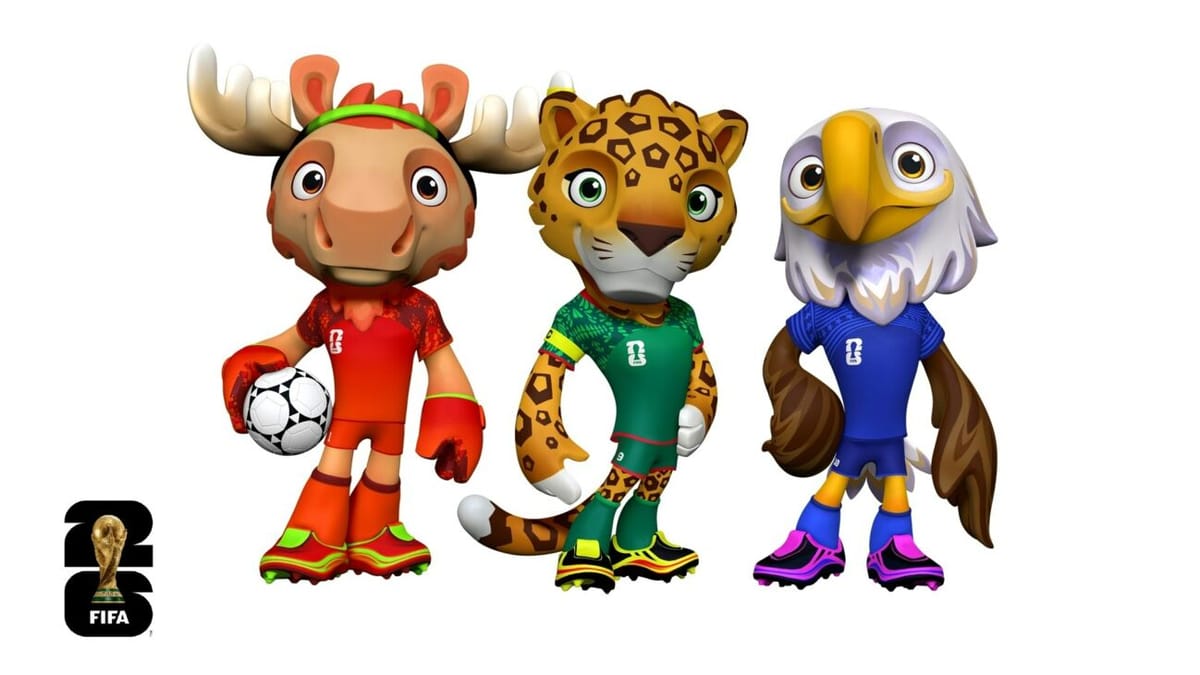 Maple, Zayu und Clutch: FIFA stellt Maskottchen für WM 2026 vor