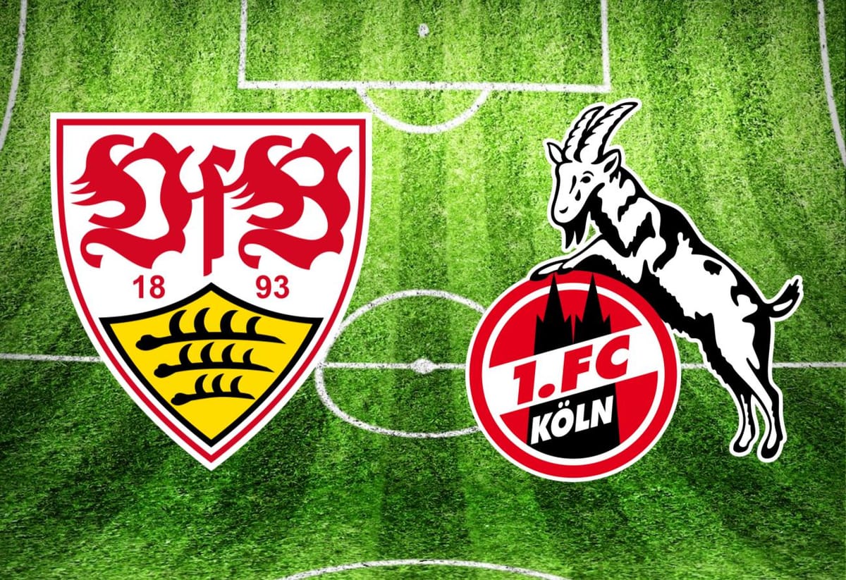 VfB Stuttgart – 1. FC Köln im TV: Anstoßzeit, Sender und Statistik