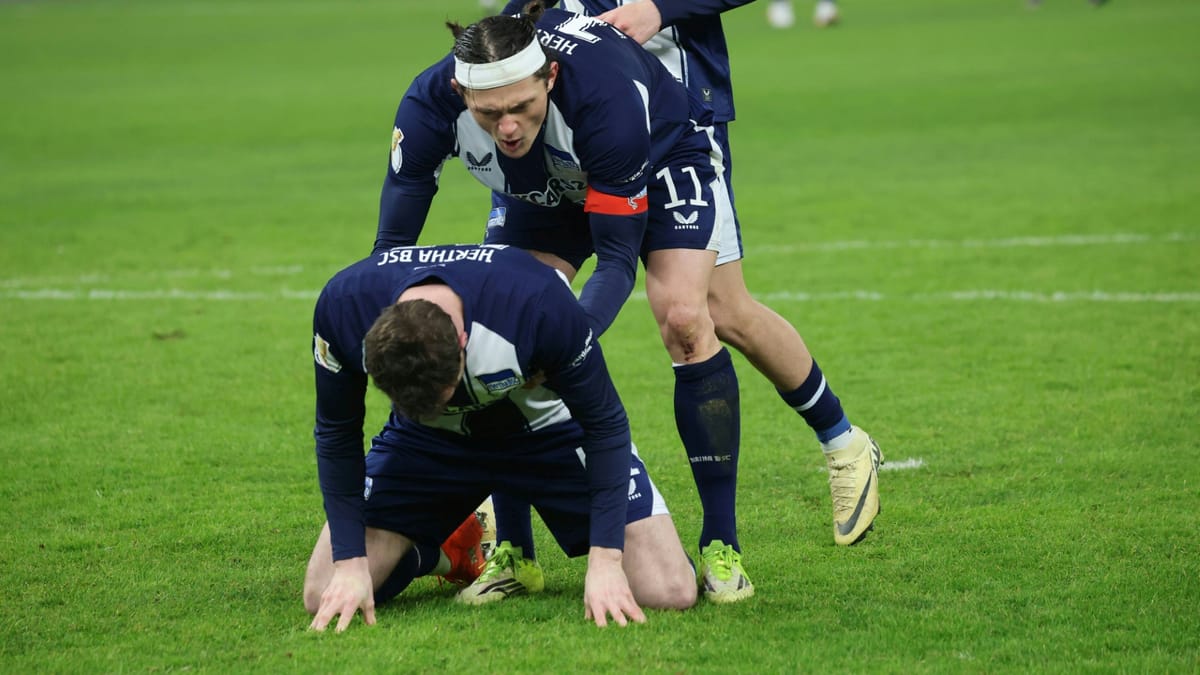 "Extrem bitter" und "sehr stolz": Gefühlschaos bei der Hertha