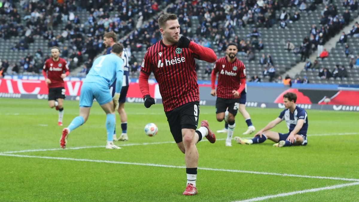 Platz zwei: Hannover siegt im Verfolgerduell