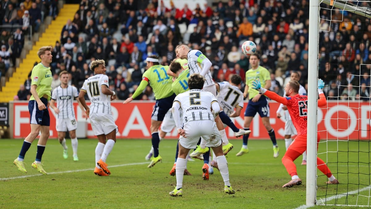 Hertha landet Befreiungsschlag im Aufstiegsrennen