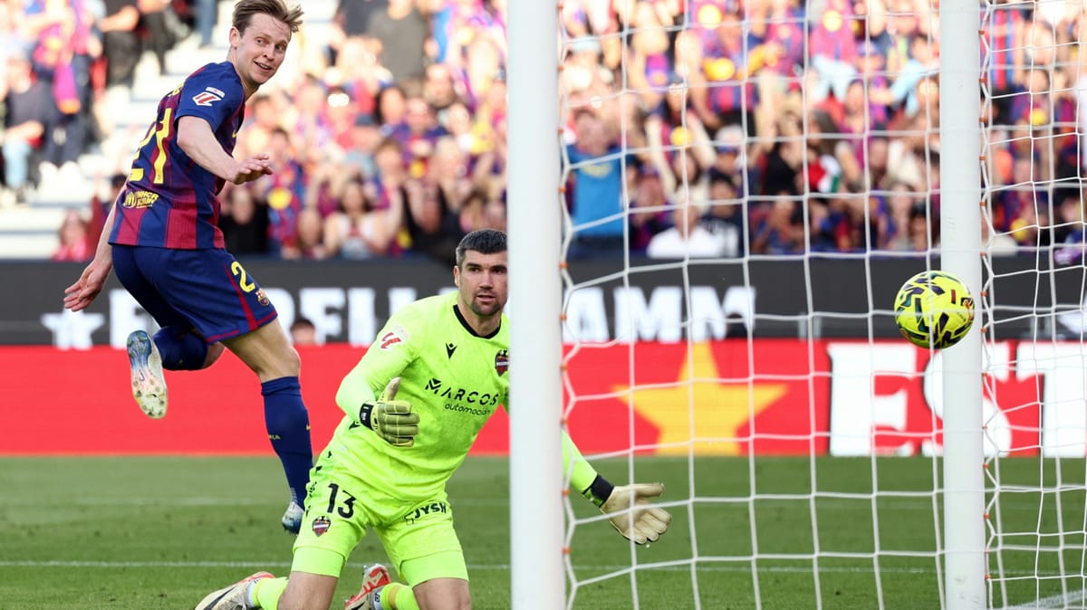 Taktgeber de Jong fehlt Barca wochenlang