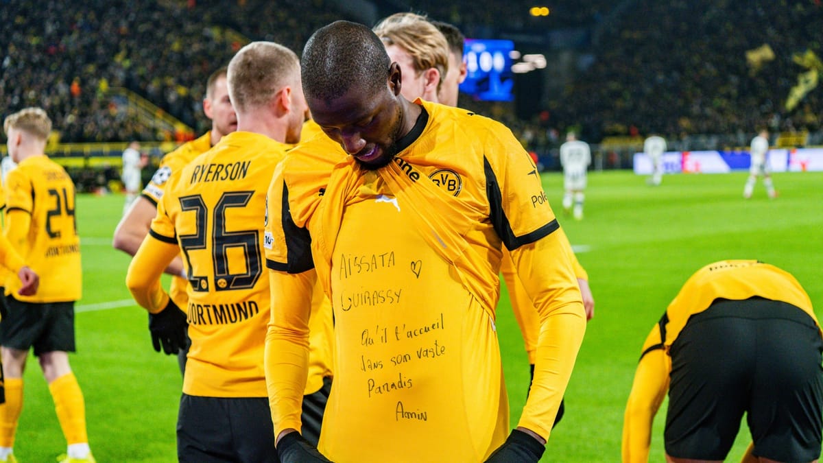 Emotionale Botschaft beim Torjubel: Guirassy trauert um Nichte