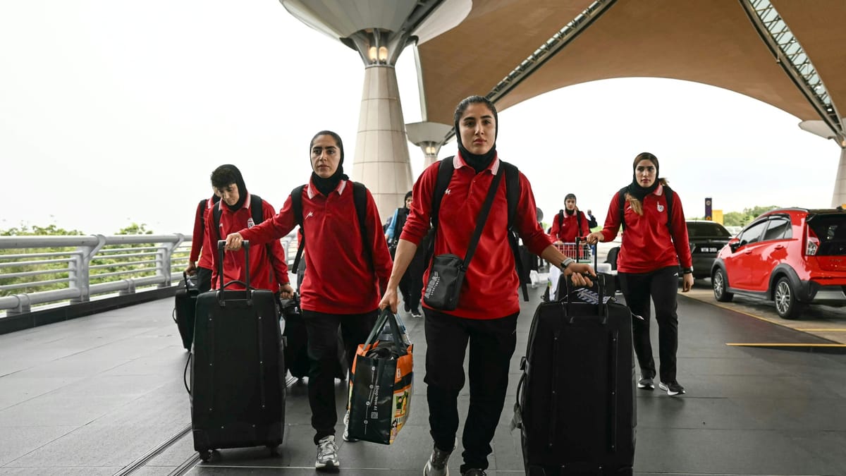 Iranische Fußball-Frauen erreichen Türkei