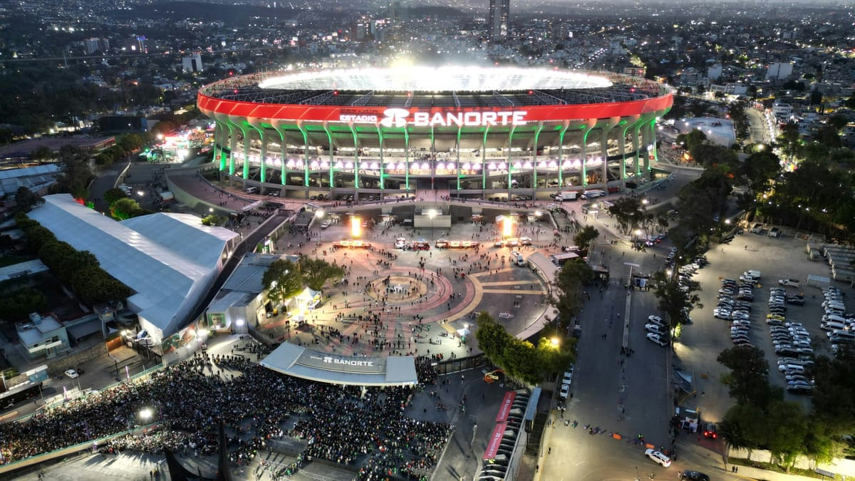 75 Tage vor WM-Start: Aztekenstadion wiedereröffnet