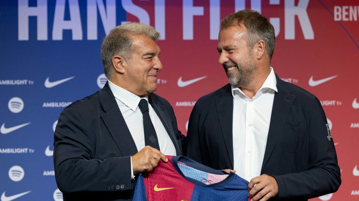 Laporta bestätigt: Flick verlängert in Barcelona bis 2028