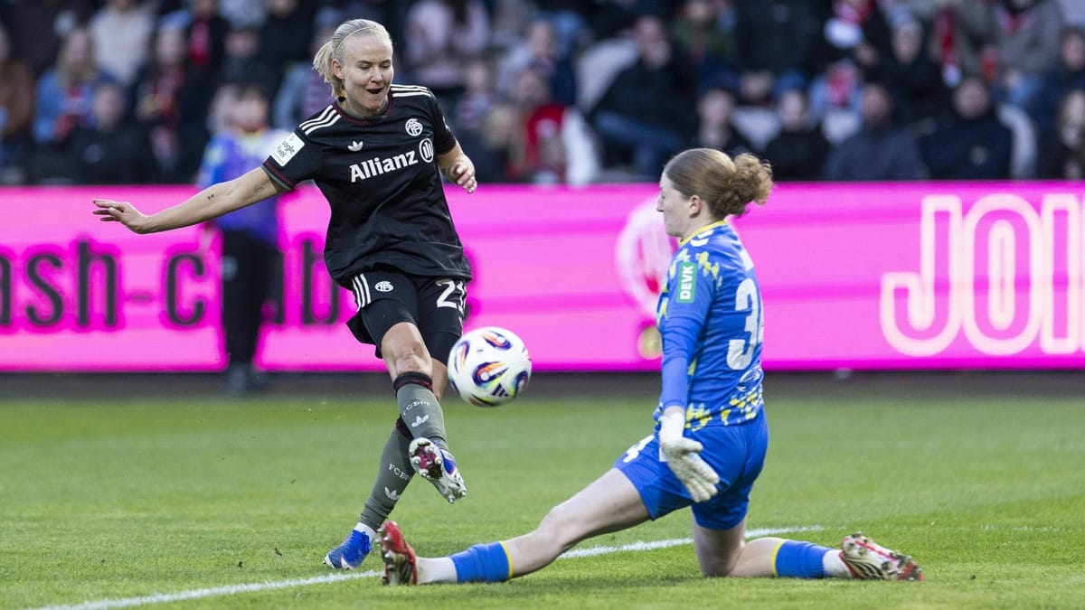 Frauen-Bundesliga: Bayern reicht in Köln starke erste Hälfte