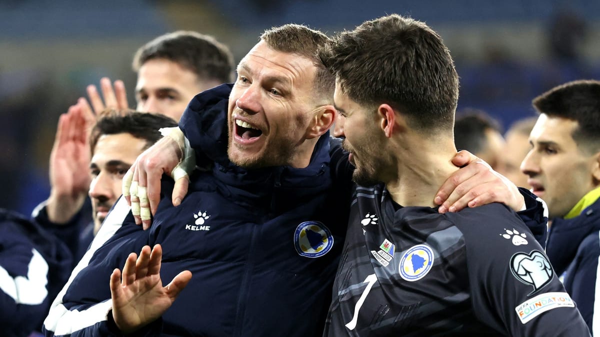 Dzeko vor Finale um die WM: Italien steht "unter Druck"
