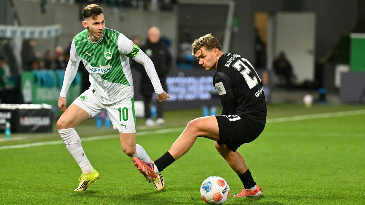 Favoritenschreck Fürth knackt auch Elversberg