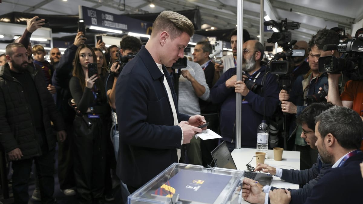 Barca-Wahl: Ter Stegen kann Stimme nicht abgeben