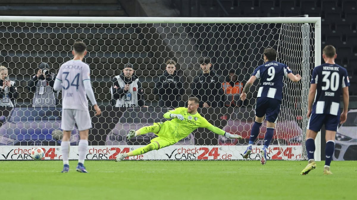 Morgalla antwortet spät: Hertha verspielt Heimsieg