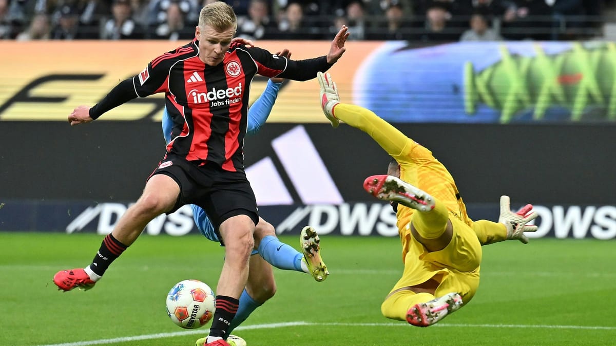 Joker Chaibi erlöst Frankfurt - Sorgen um Santos