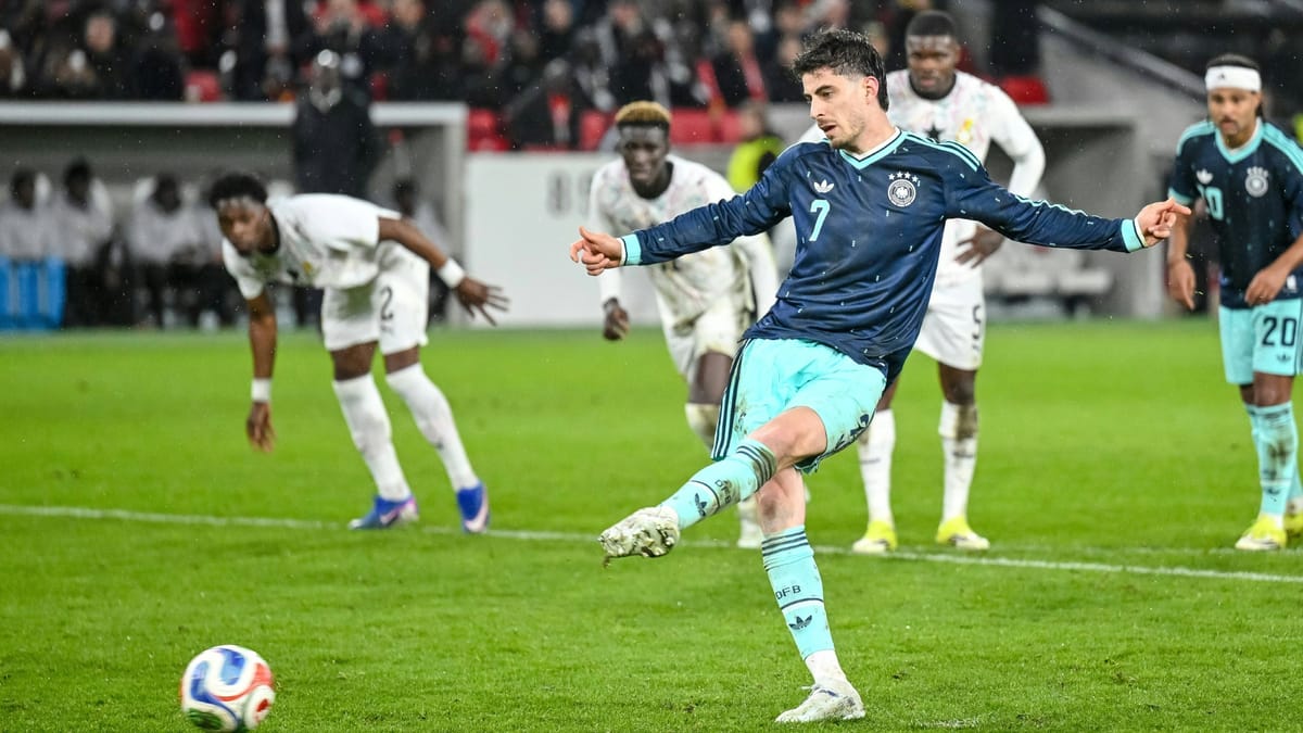 Undav rettet DFB-Team: Später Sieg gegen Ghana