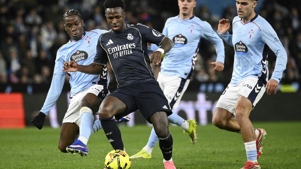 Spanien: Real siegt in Vigo in der Nachspielzeit