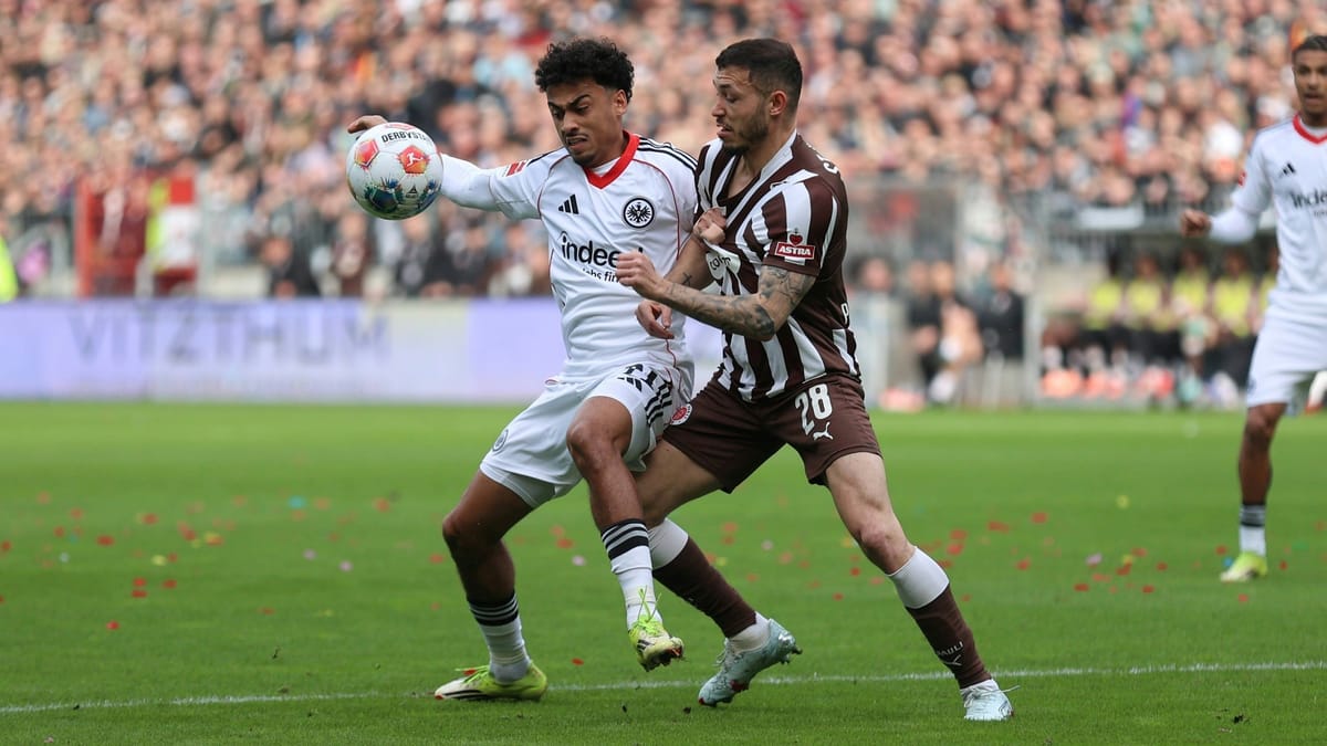 Kein Sieger am Millerntor: Frankfurt auswärts weiter blass