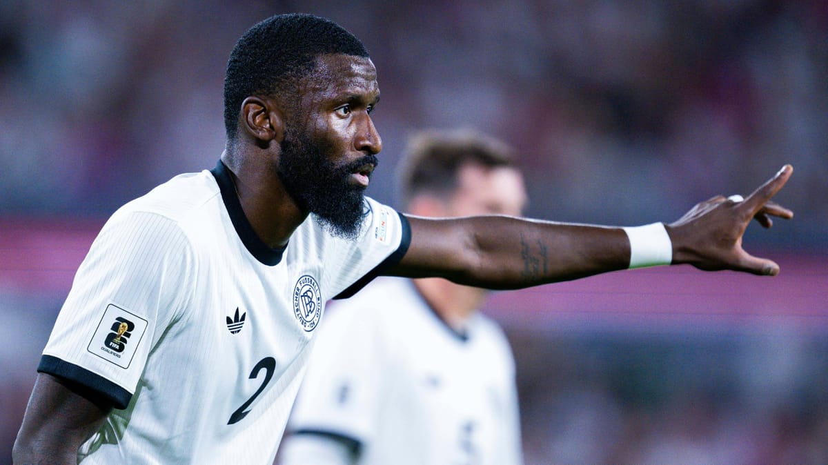 Nagelsmann legt sich fest: Rüdiger vorerst Ersatz