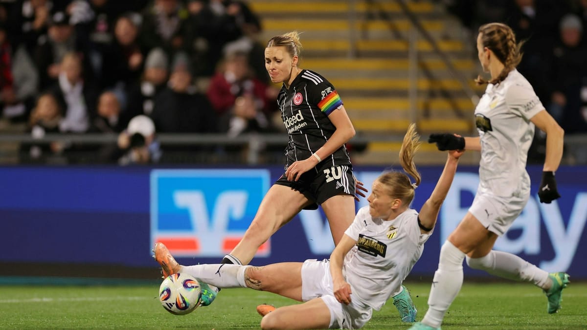 Heimpleite gegen Häcken: Frankfurts Finaltraum in weiter Ferne