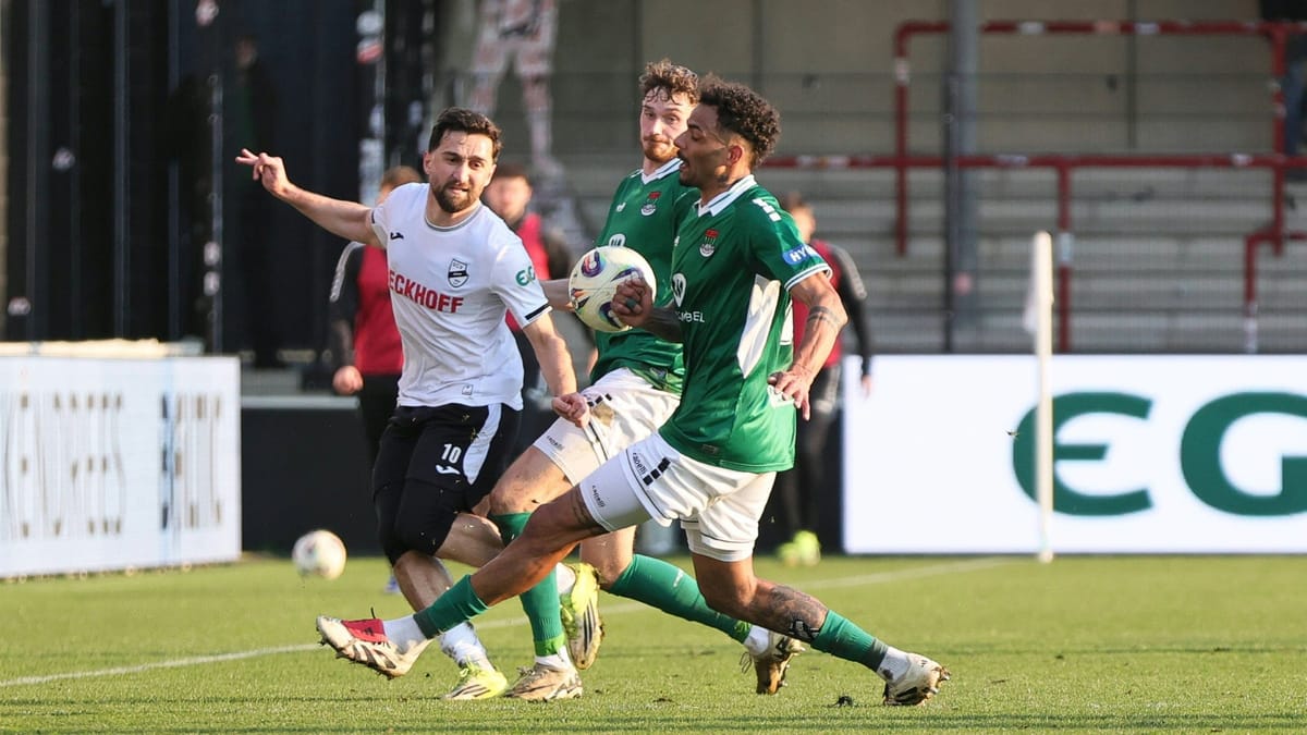 3. Liga: Verl hält Anschluss an Spitzenränge