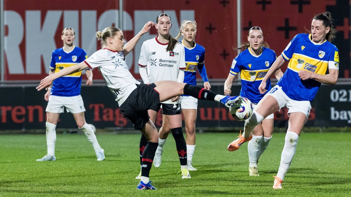 Bayer-Frauen mit mühsamem Pflichtsieg gegen Schlusslicht Jena