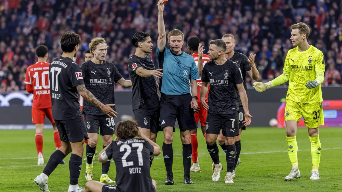 Fohlen-Kapitän Reitz ein Spiel gesperrt