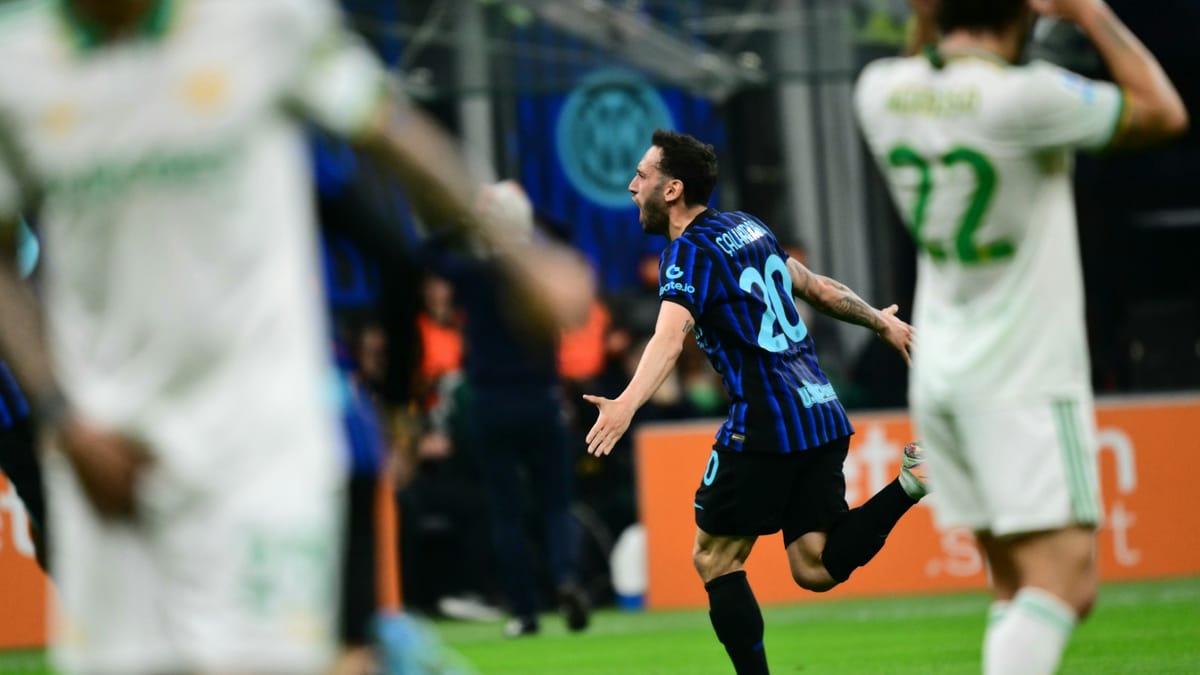 Mit Calhanoglu-Traumtor: Inter beendet Negativserie gegen Roma