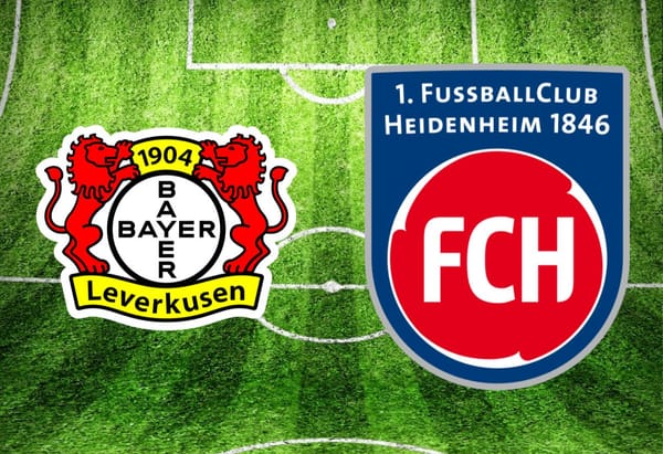 Bayer Leverkusen – 1. FC Heidenheim im TV: Anstoßzeit, Sender und Statistik