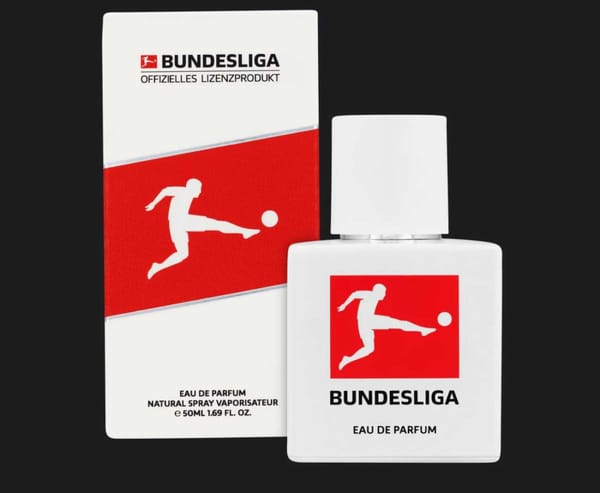 Neues Parfum! Die Bundesliga kann man jetzt auch riechen