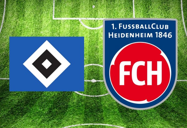 Hamburger SV – 1. FC Heidenheim im TV: Anstoßzeit, Sender und Statistik