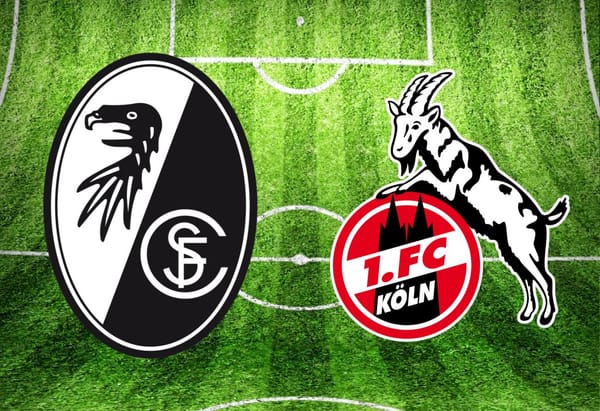 SC Freiburg – 1. FC Köln im TV: Anstoßzeit, Sender und Statistik
