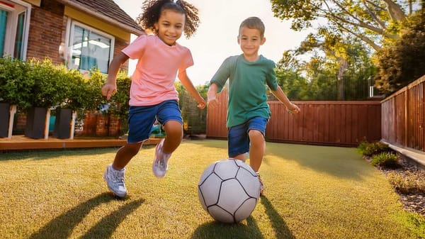 Die Fußball-AG für Flüchtlingskinder bei Hertha Bonn
