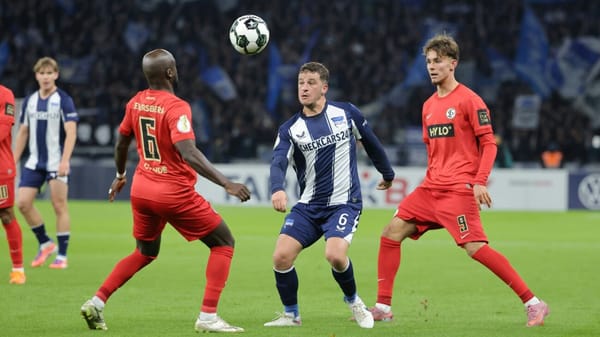 Finaltraum lebt: Hertha BSC erreicht Pokal-Achtelfinale