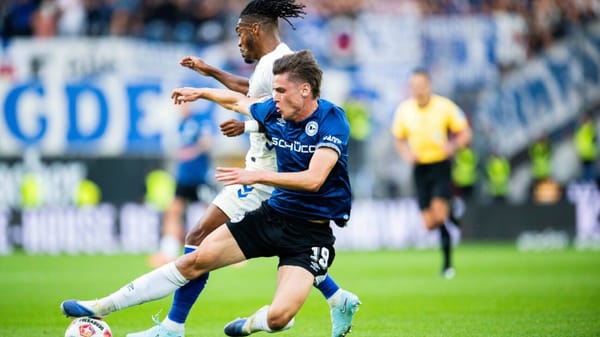 Aufsteiger Bielefeld springt auf Rang zwei