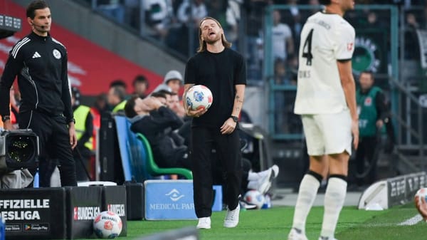 4:6 gegen Frankfurt: Gladbach rutscht ans Tabellenende