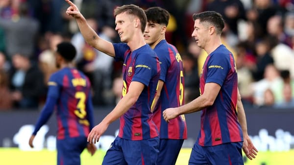 Am 126. Vereinsjubiläum: Barca übernimmt Tabellenführung