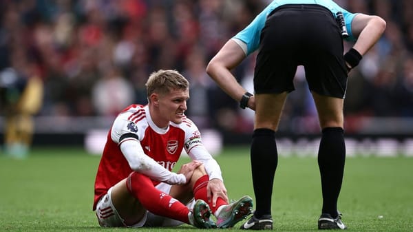 Raus vor der Pause: Ödegaard sorgt ungewollt für Rekord