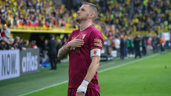 Augsburg verlängert mit verletztem Kapitän Gouweleeuw